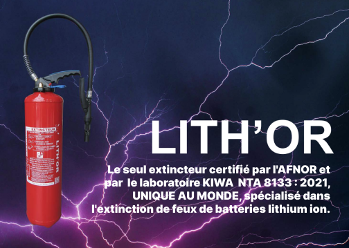 Extincteurs pour batteries lithium-ion : protégez vos équipements face aux nouveaux risques d&rsquo;incendie